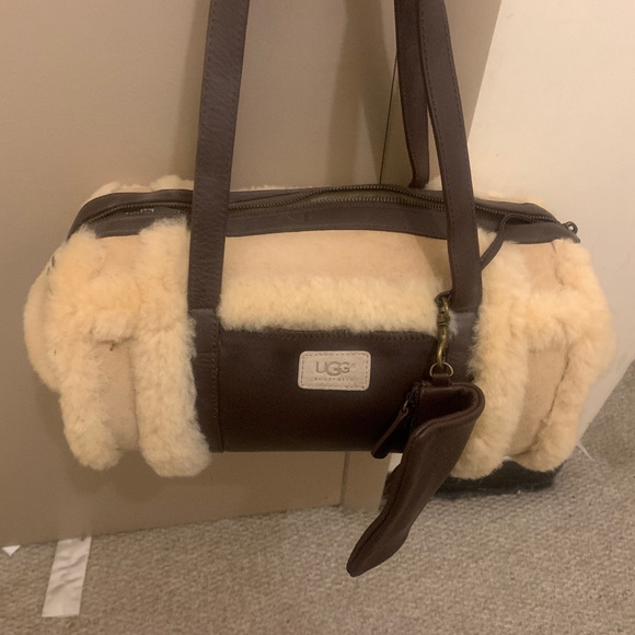 UGG Brown and Cream Satchel Bag - Picture 1 of 3